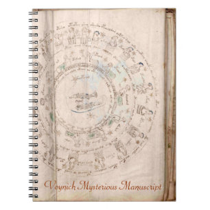 Voynich Mysterious Manuscript Notebook