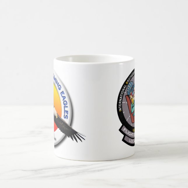 VP-1 & IBNFE Logos on Plain White 15 oz Mug (Center)