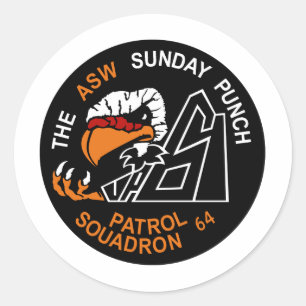 VP-64 Condors Classic Round Sticker