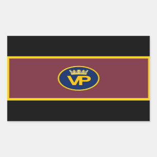 VP Regimental Flag Stickers