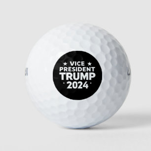 VP Trump Funny Election Joe Biden Funny Quote  Golf Balls