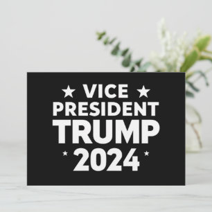 VP Trump Funny Election Joe Biden Funny Quote Invitation