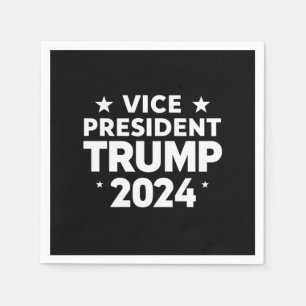 VP Trump Funny Election Joe Biden Funny Quote Napkin