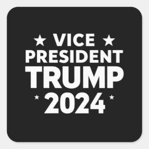 VP Trump Funny Election Joe Biden Funny Quote  Square Sticker