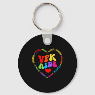 Vpk Aide First Day Of Back To School Appreciation Key Ring