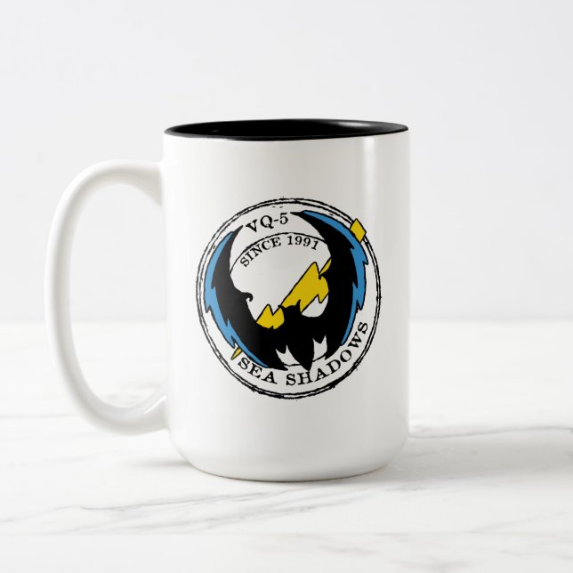 VQ-5 SEA SHADOWS Two-Tone COFFEE MUG (Left)