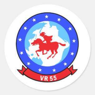 VR-55 Minutemen Classic Round Sticker
