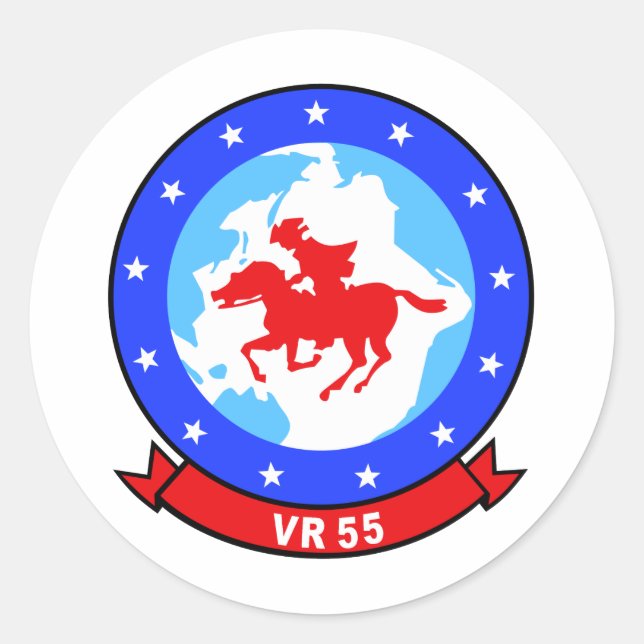 VR-55 Minutemen Classic Round Sticker (Front)