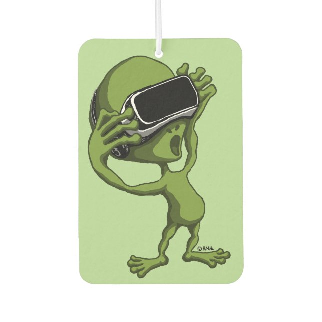 VR Alien Car Air Freshener (Front)