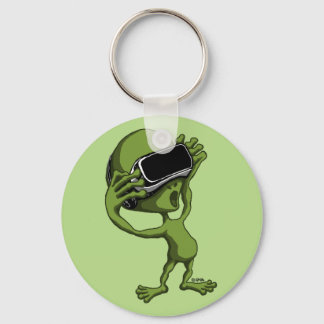 VR Alien Key Ring