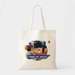 VR Cat In Space Tote Bag