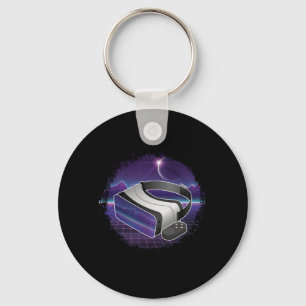 VR Headset Virtual Reality Gamer Gaming Geek Gift Key Ring