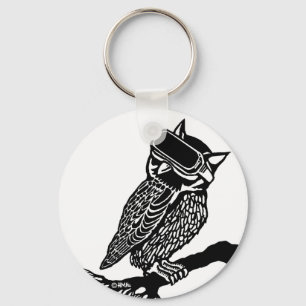 VR Owl Key Ring