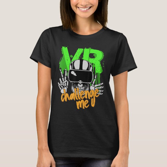 Vr Player Virtual Reality Professional Challenge M T-Shirt (Front)