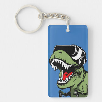 VR T-rex Key Ring