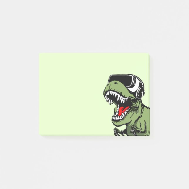 VR T-rex Post-it Notes (Front)