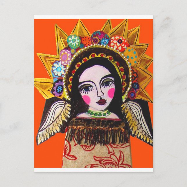 Vrgin of Guadalupe by Heather Galler Postcard (Front)