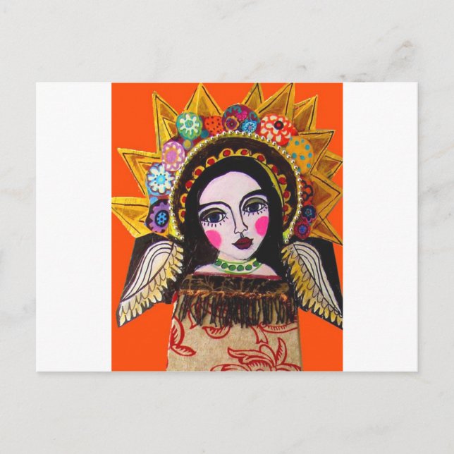Vrgin of Guadalupe by Heather Galler Postcard (Front)