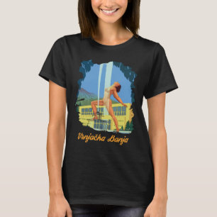 Vrnjacka Banja Serbia Spa Blue Travel T-Shirt