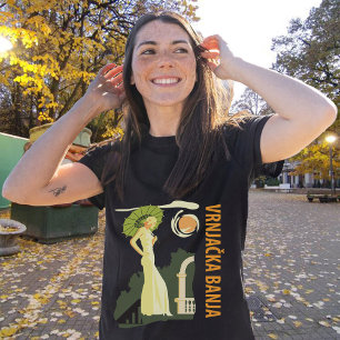 Vrnjacka Banja Serbia Sun Lady Green Travel T-Shirt