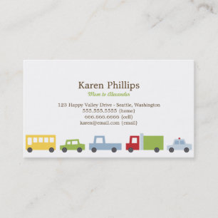 Vroom Vroom Cars Mummy Cards