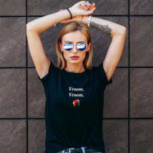 Vroom Vroom motorcycle t-shirt for women
