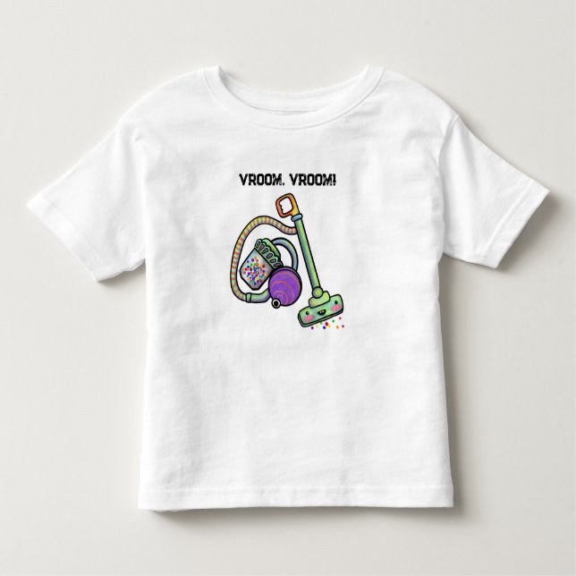 Vroom, Vroom! Toddler T-shirt (Front)
