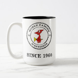 VS-33 SCREWBIRDS SINCE 1960 Two-Tone COFFEE MUG