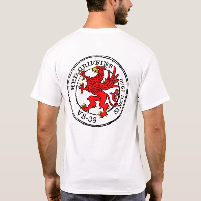 VS-38 RED GRIFFINS SINCE 1950 T-Shirt (Back)
