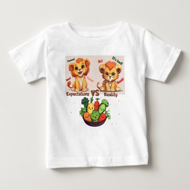 VS Reality Expectations - VS reality Expeditions Baby T-Shirt (Front)