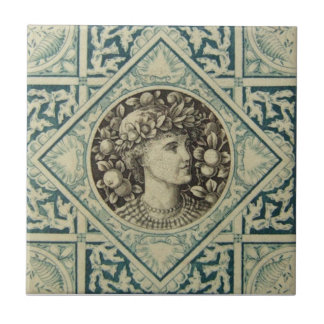 VT0013 Reproduction Antique Transferware Ceramic Tile