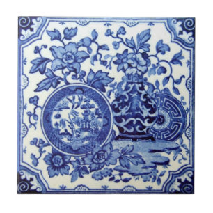 VT0017 Reproduction Antique Transferware Ceramic Tile