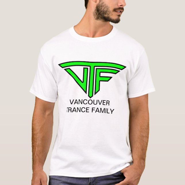 VTF Men's (Electric Green Logo) T-Shirt (Front)