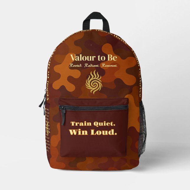 VTVB-TRAINQUIET1-BP - Backpack (Front)