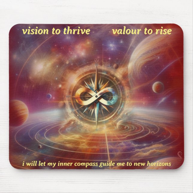 VTVR-ABSTRACTCOMPASS4B-MP - MOUSE PAD (Front)