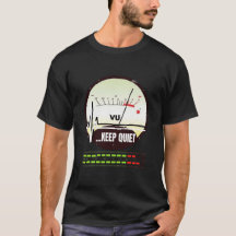 VU Meter Classic Vintage T-shirt, loving sound