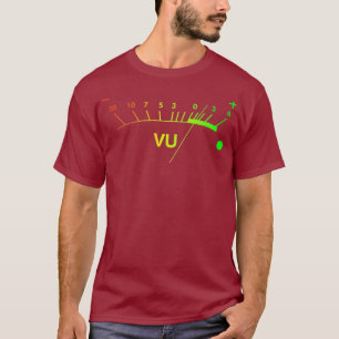 VU Metre dB DJ T-Shirt