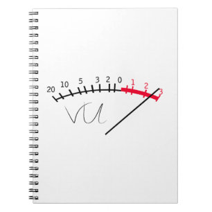 VU Metre Sound Level Studio  Notebook