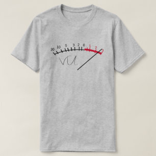 VU Metre Sound Level Studio  T-Shirt