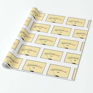 VU metre Wrapping Paper