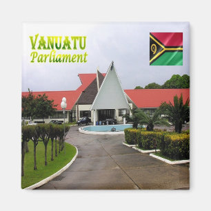 VU - Vanuatu - Parliament Magnet