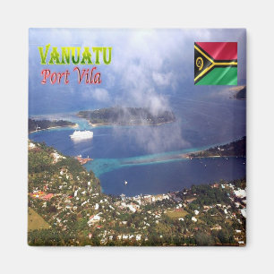 VU - Vanuatu - Port Vila Magnet