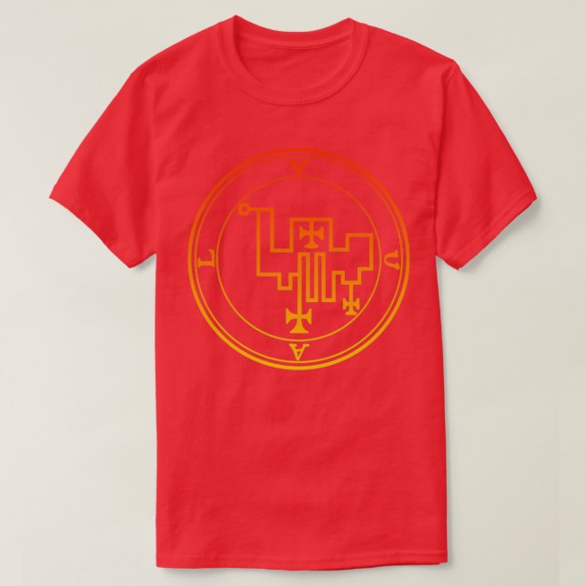 Vual Sigil Gives the Love of Women Orange T-Shirt (Design Front)
