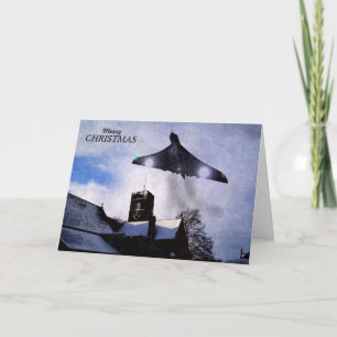 Vulcan Bomber Christmas Card