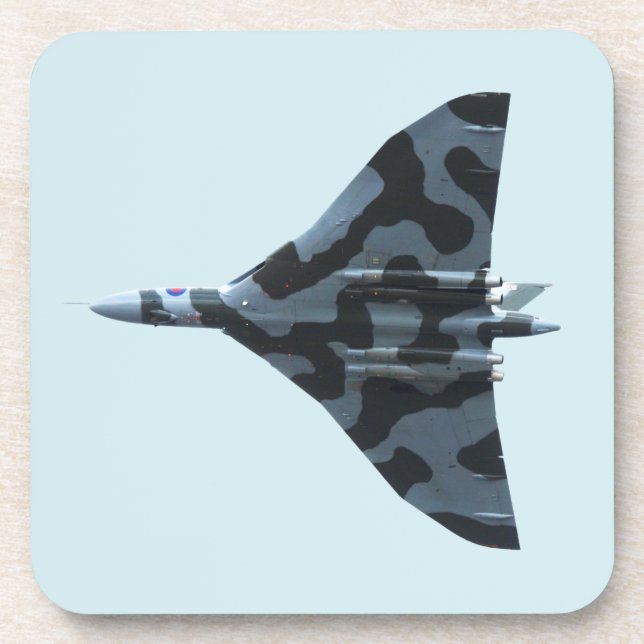 Vulcan bomber in flight coaster (Front)