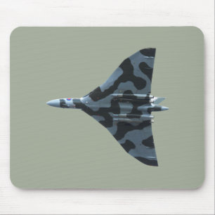 Vulcan bomber in flight mouse pad