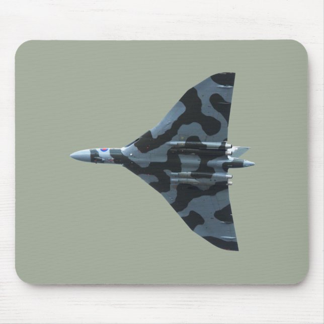 Vulcan bomber in flight mouse pad (Front)