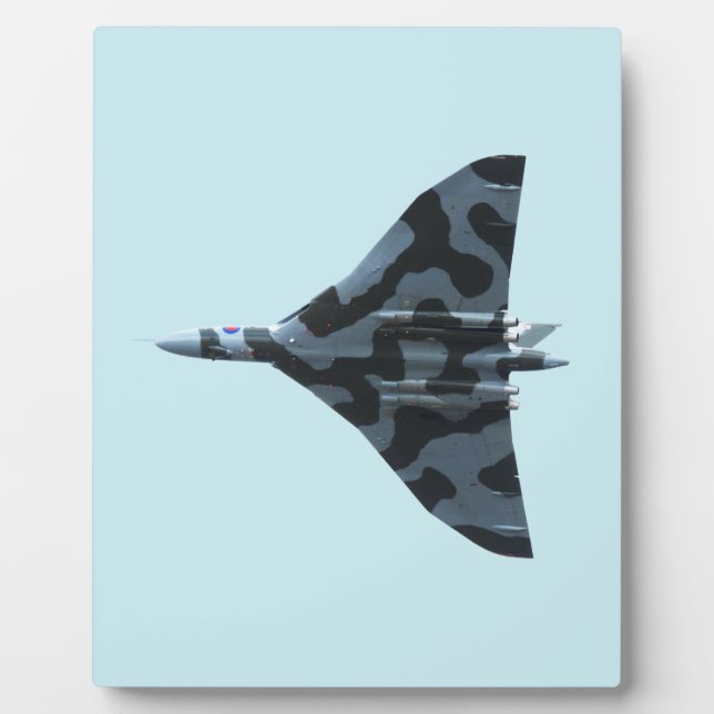 Vulcan bomber in flight plaque (Front)