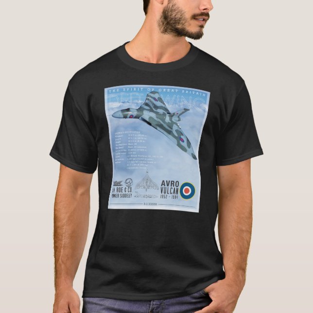 Vulcan Bomber T Shirt (Front)