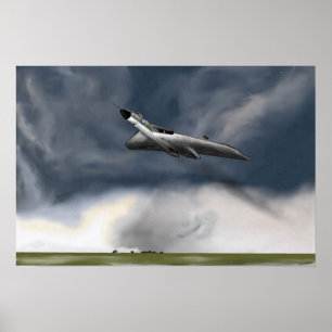 Vulcan Bomber Take off Poster